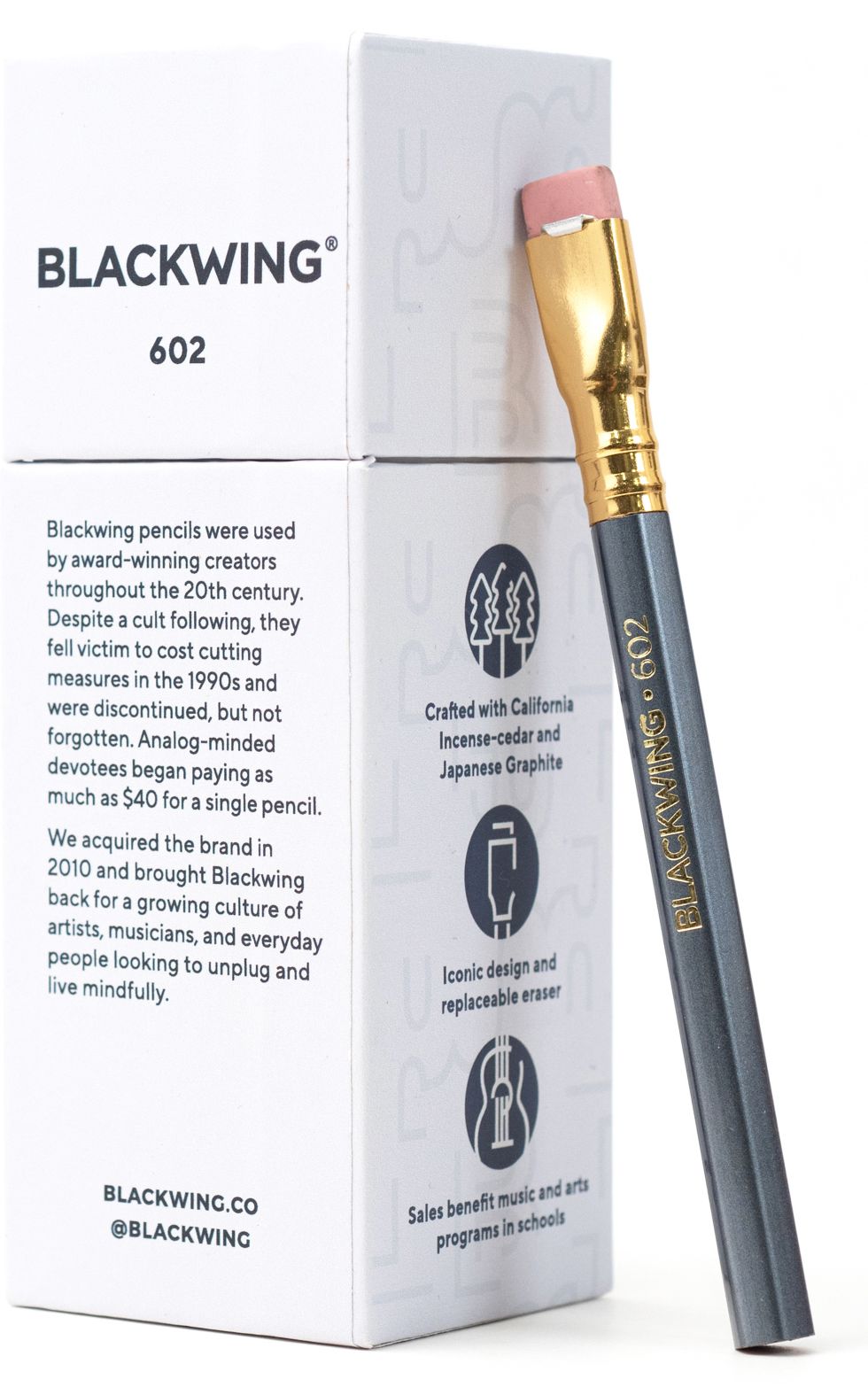 Blackwing 602 Short Pencil 12 Pack - Image 6
