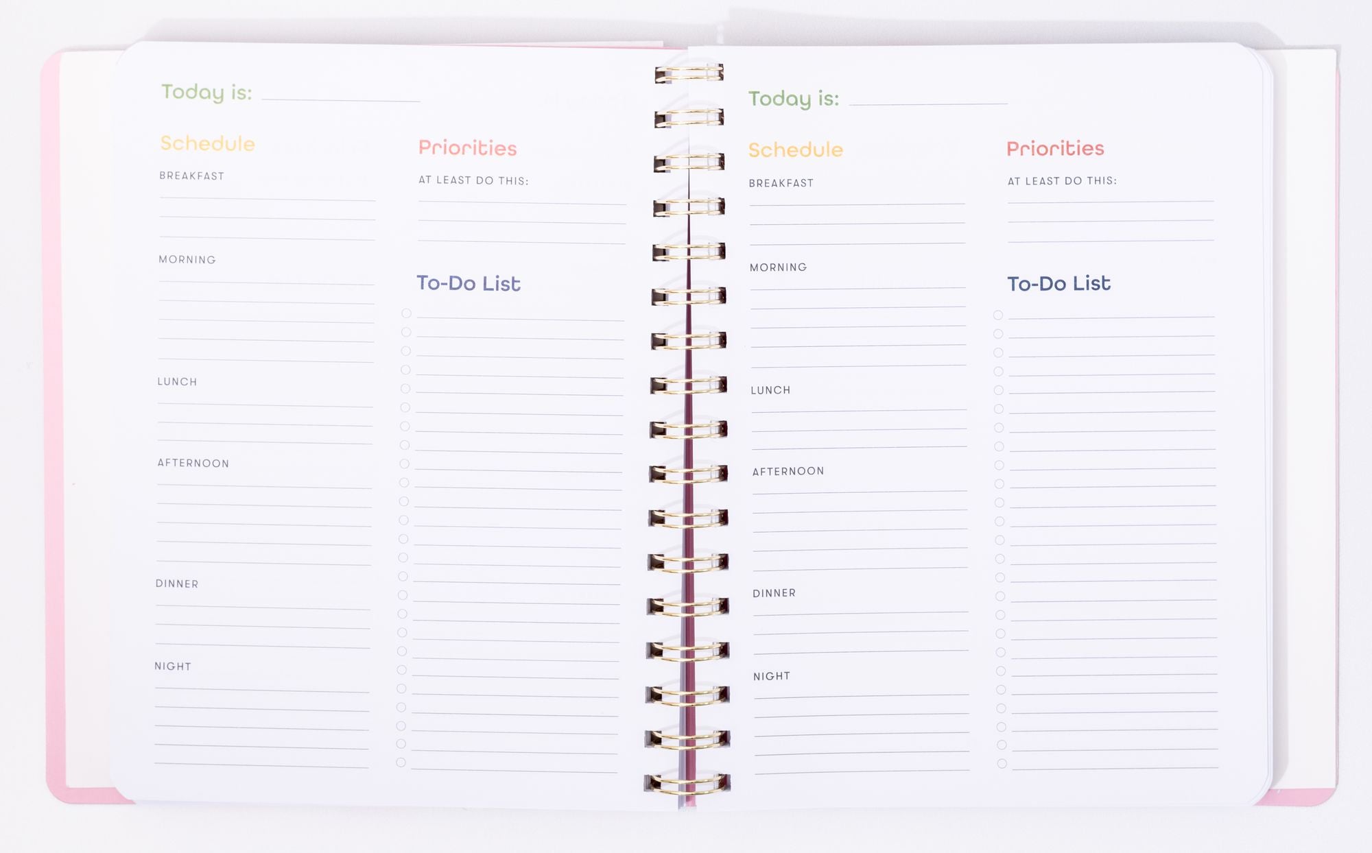 To Do Planner. Flowers and Fruit - Image 2