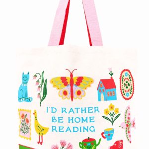 I'd Rather Be Home Reading Tote