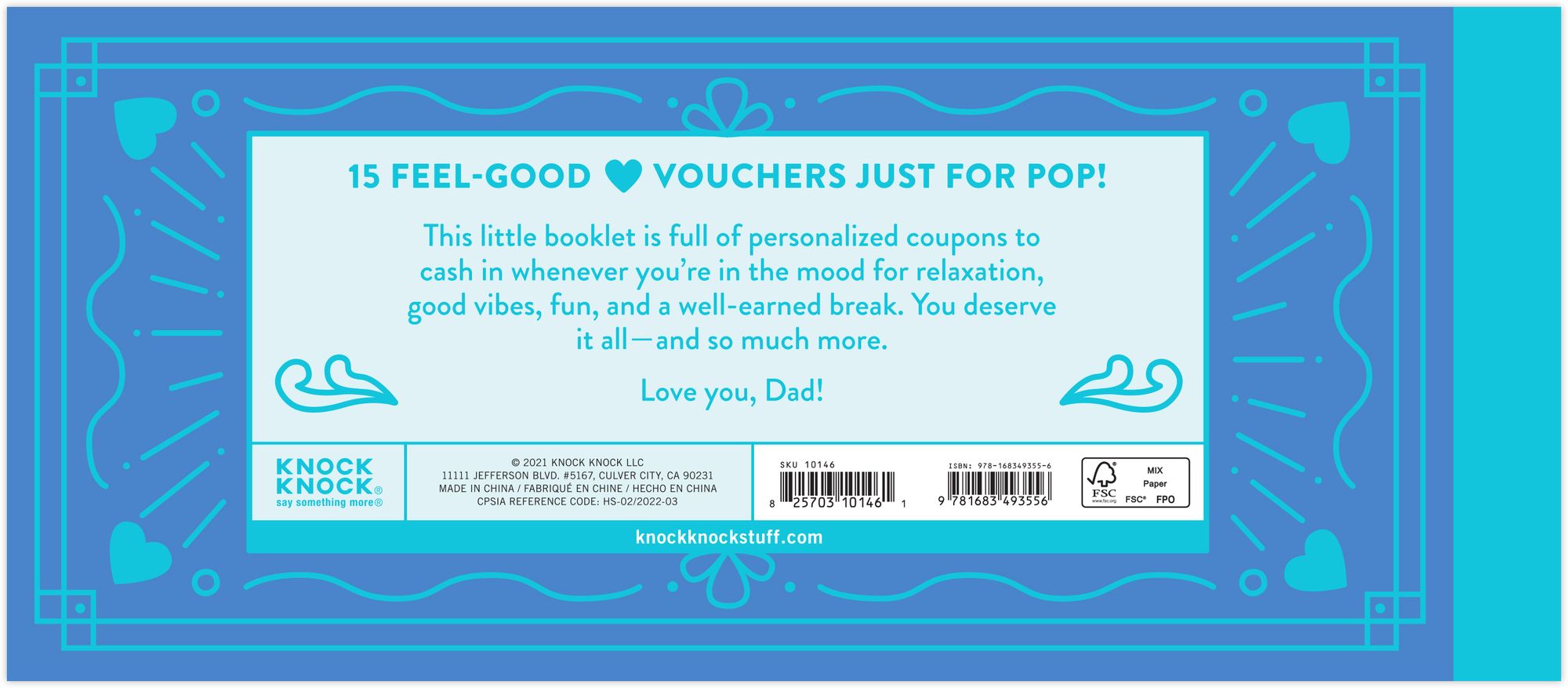 Fill in the Love Dad Vouchers - Image 5