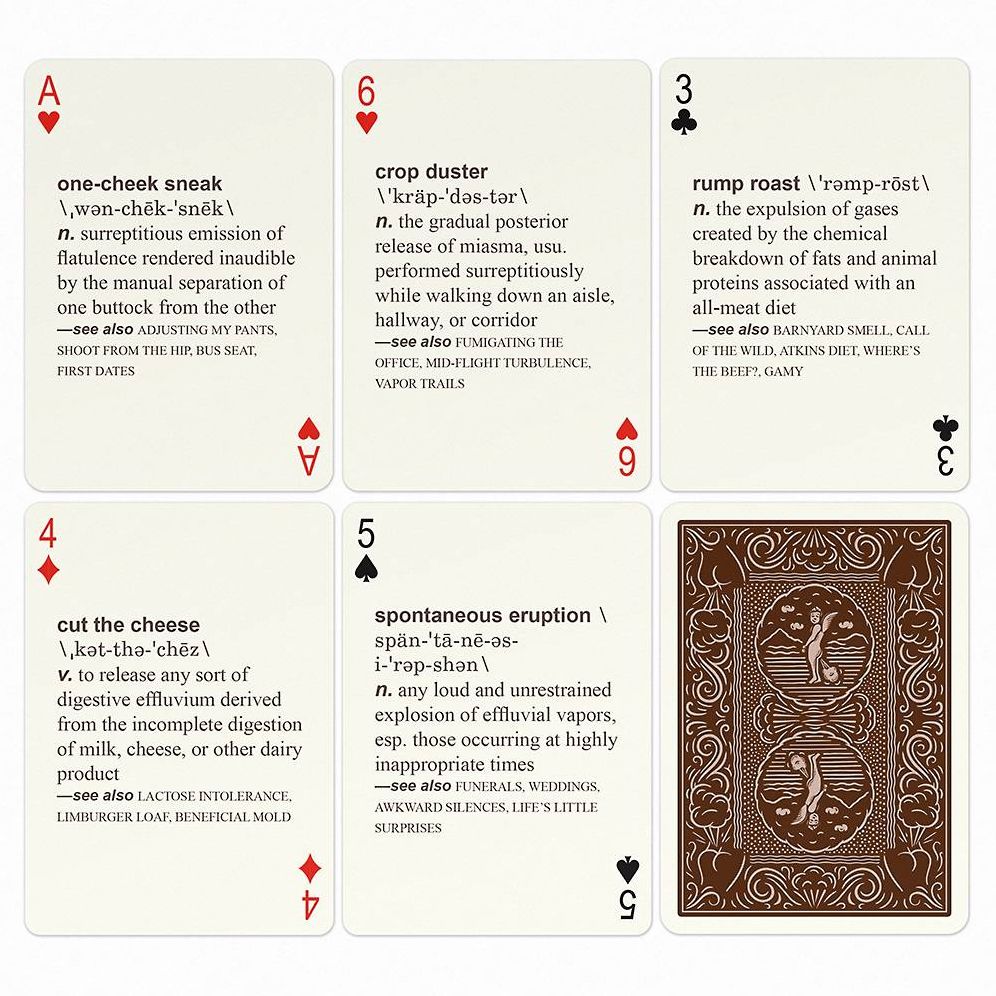 52 Farts Playing Cards Deck - Image 4