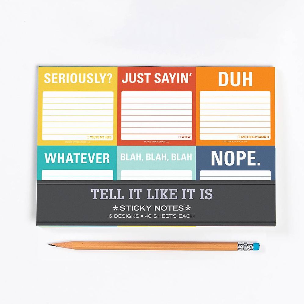 Tell It Like It Is Sticky Notes Set - Image 5