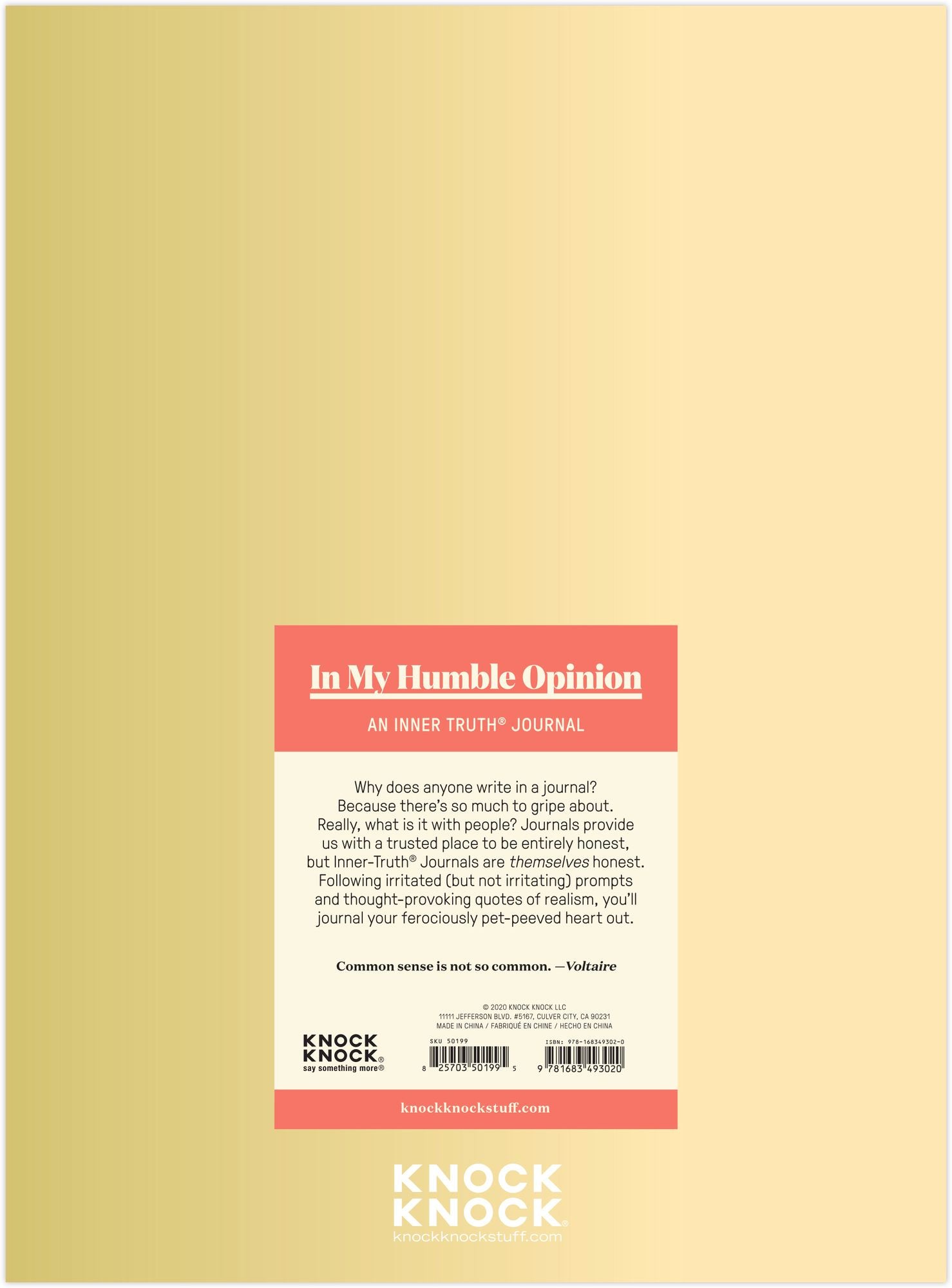 In My Humble Opinion Inner-Truth Journal (Ombre Version) - Image 3