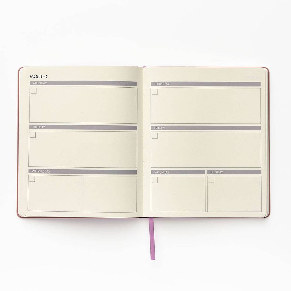 Lavender Paper Wasp Undated Planner - Image 5