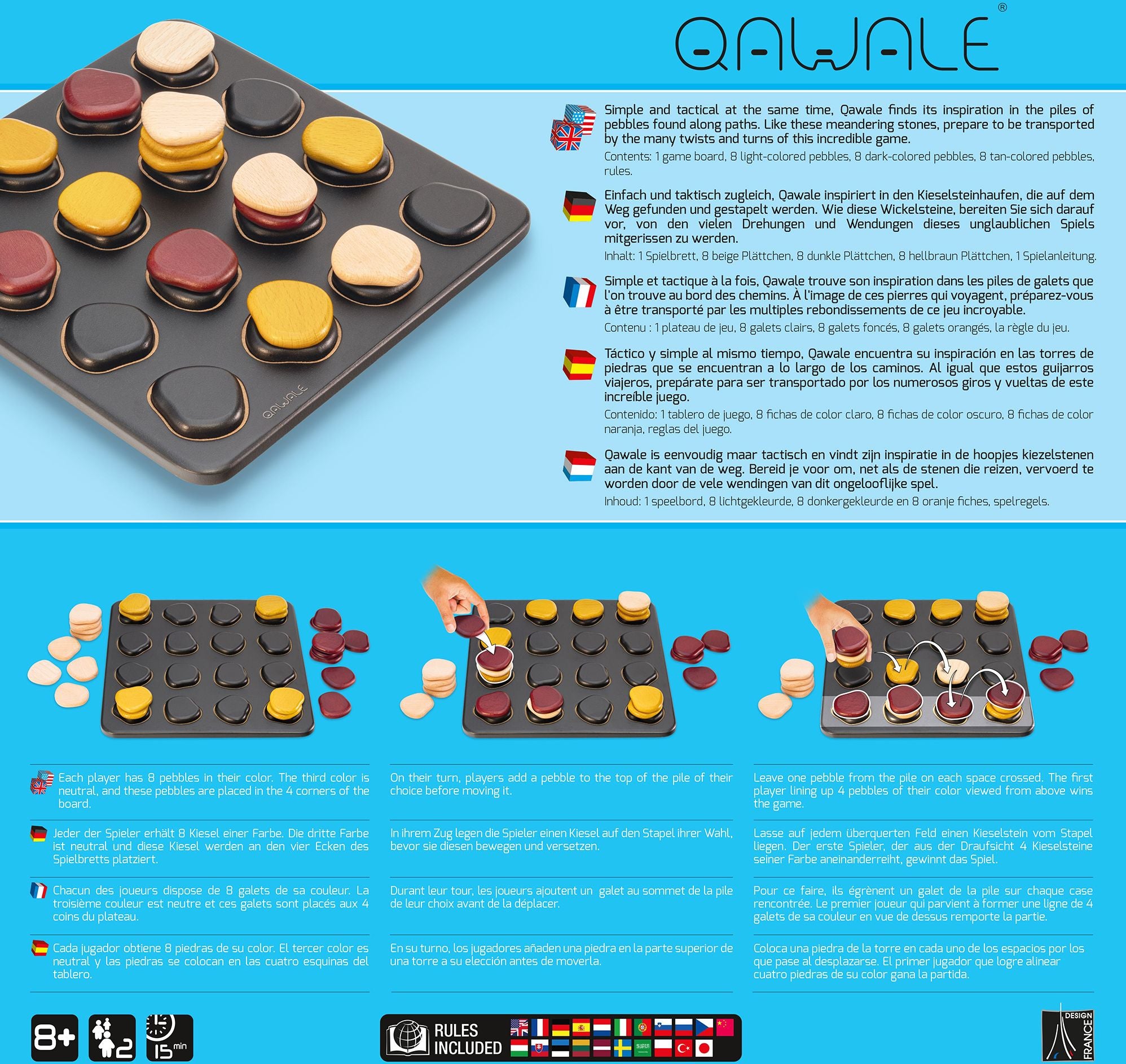 Qawale (B&N Game of the Month) by Romain Froger and Didier Lenain-Bragard - Image 10