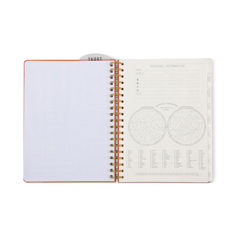 2026-2027 Tangerine Standard Issue Weekly Desk Planner - Image 5