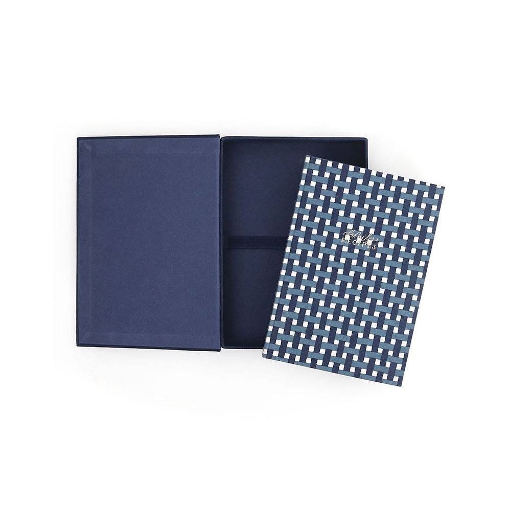 Navy Gingham Heirloom Recipe Book - Image 4