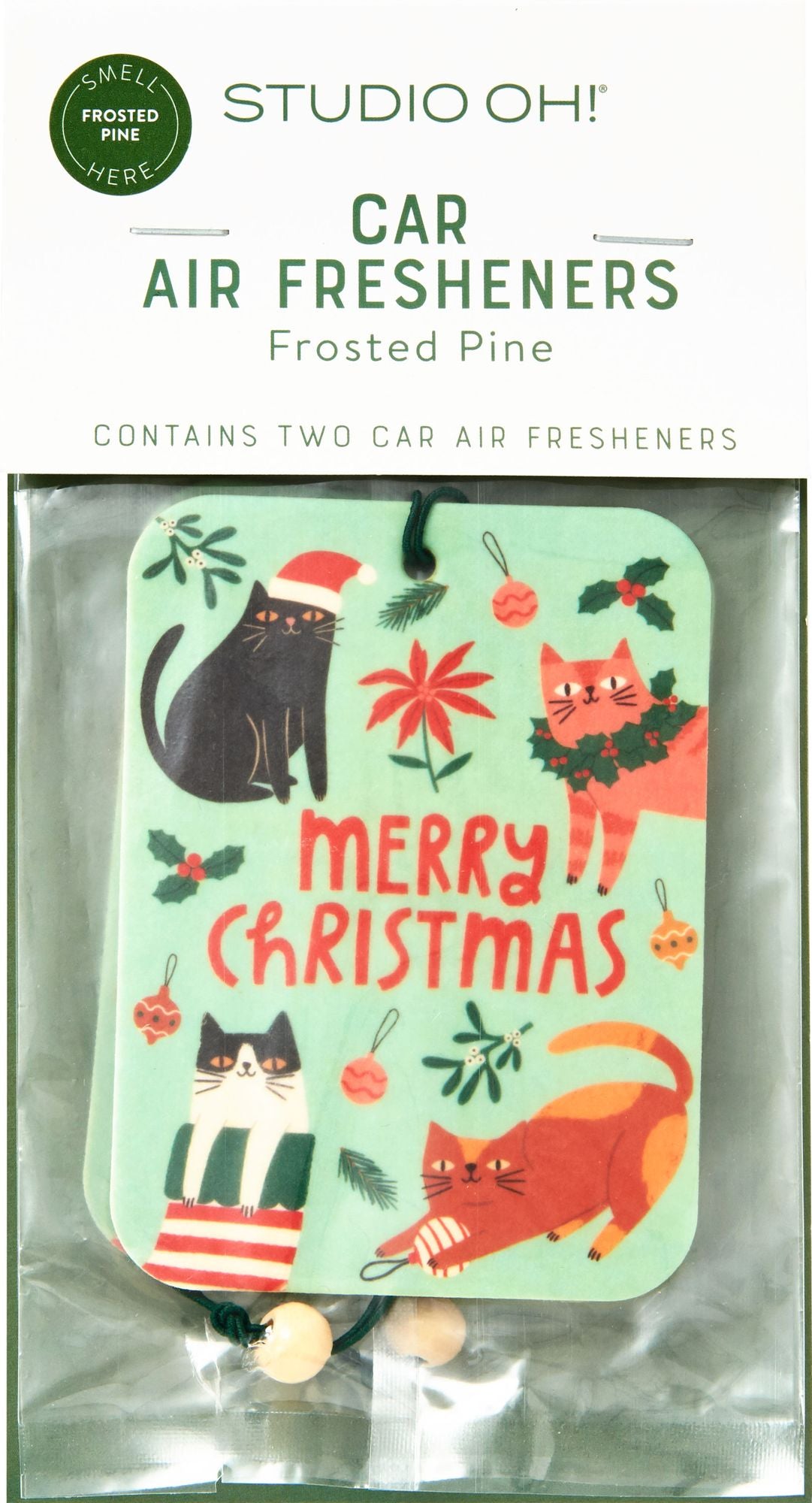 Very Merry Kitties Car Air Fresheners - Image 3