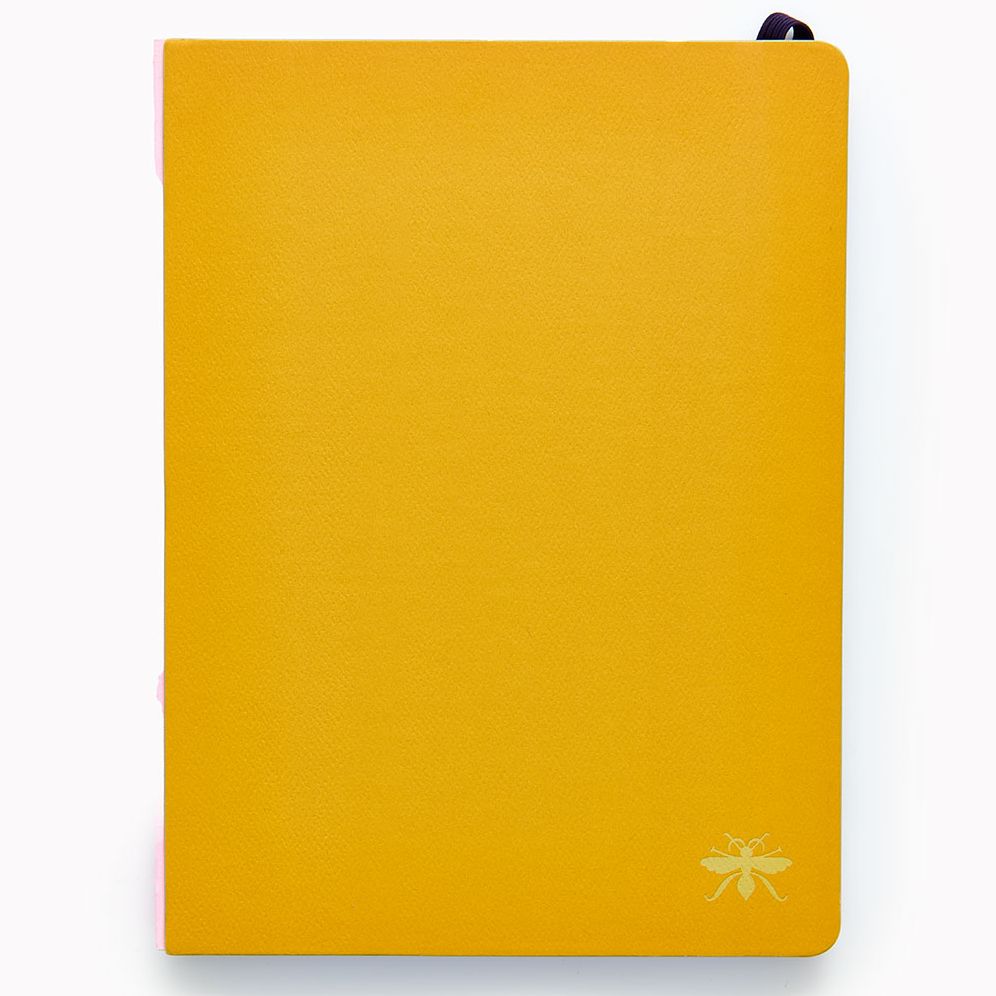 Paper Wasp Mustard Medium Coptic-Bound Journal - Limited Edition - Image 2