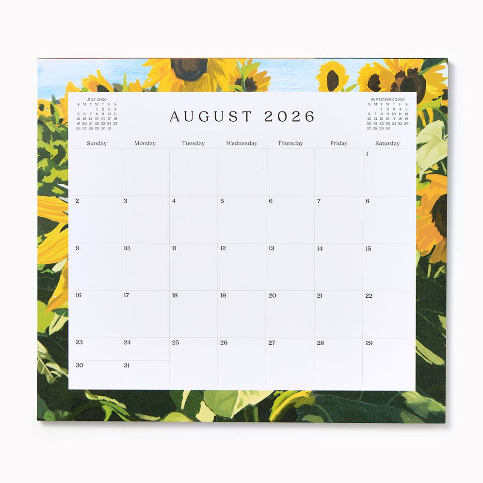 2026-2027 Paper Source Landscapes 17-Month Magnetic Calendar - Image 5