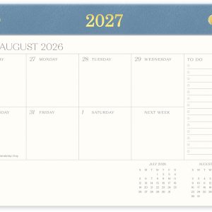 2026-2027 Paper Source Chicago Ave 17-Month Desk Pad