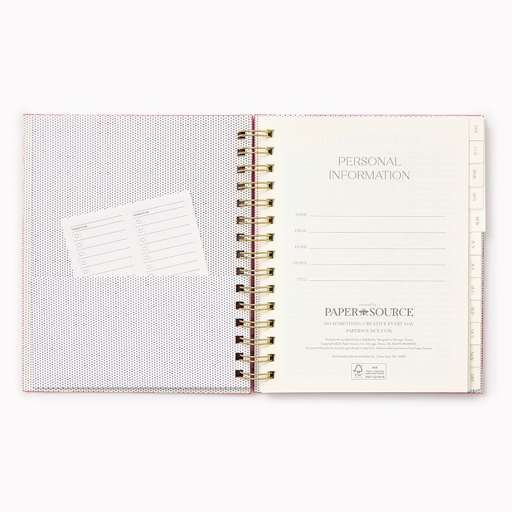2027 Paper Source Chicago Ave Spiral 12M Planner - Image 2