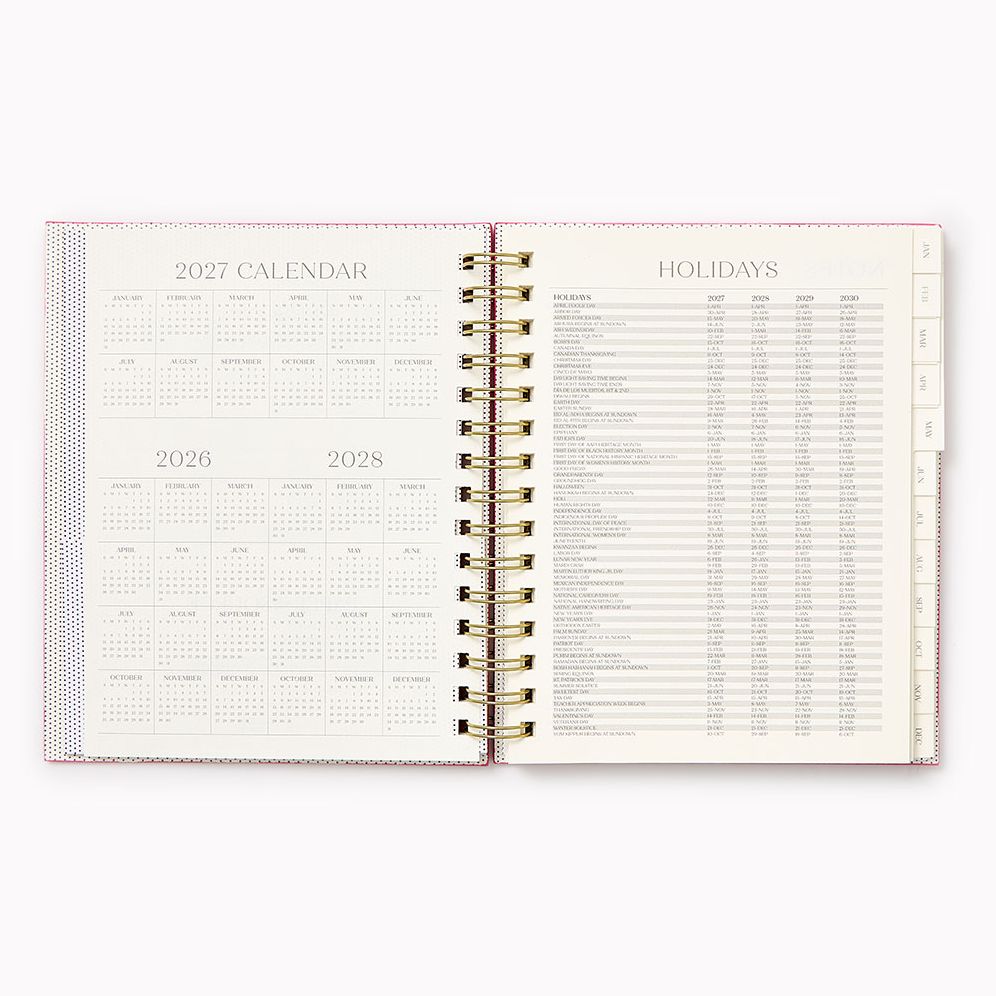 2027 Paper Source Chicago Ave Spiral 12M Planner - Image 3