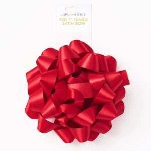 7 Jumbo Red Bow