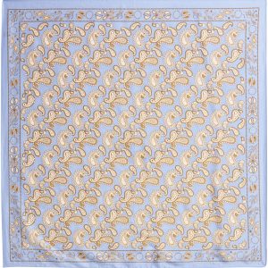 Blue Paisley Scarf