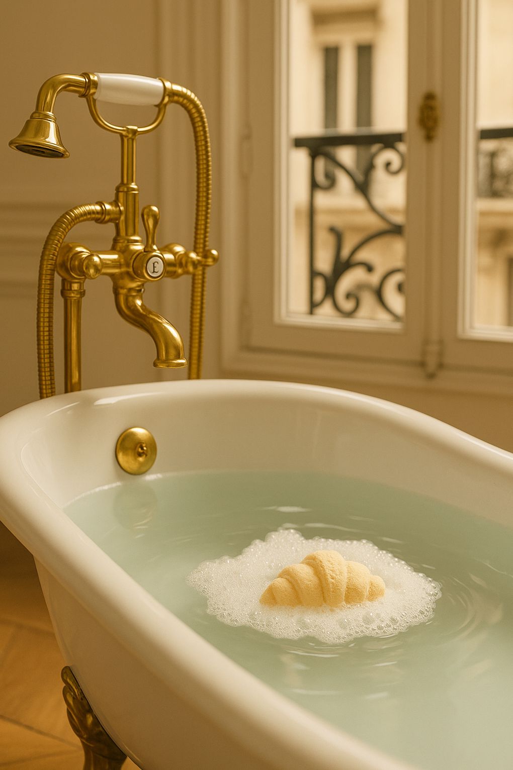 Croissant Bath Bombs- 3 pack - Image 2