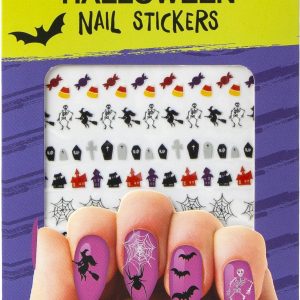 Halloween 26' Bat Nail Stickers