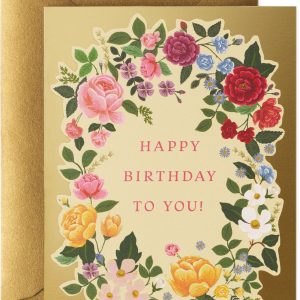 Botanical Birthday Card