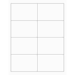 Pure White Printable Place Cards