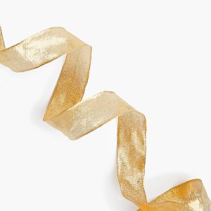 Sacramento Gold Metallic 1.5 width. 10 YD