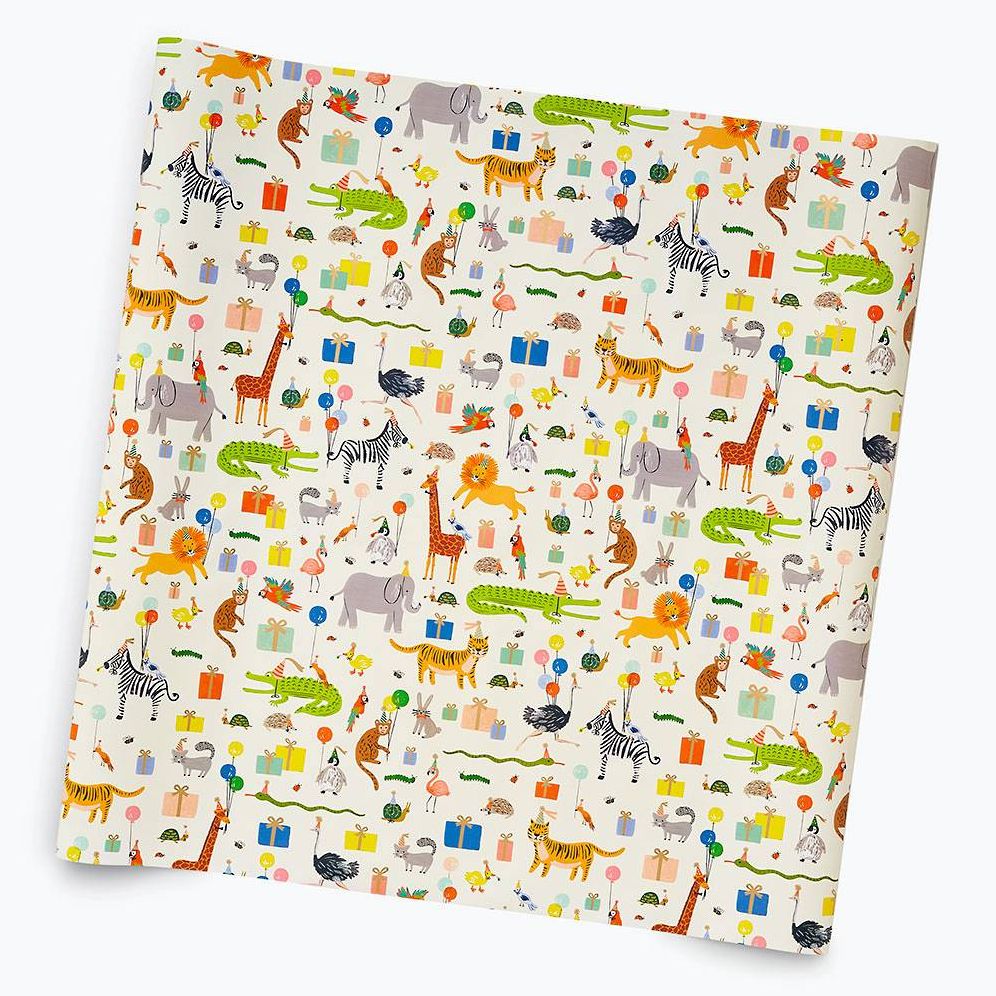 Party Animals Wrapping Paper - Image 2