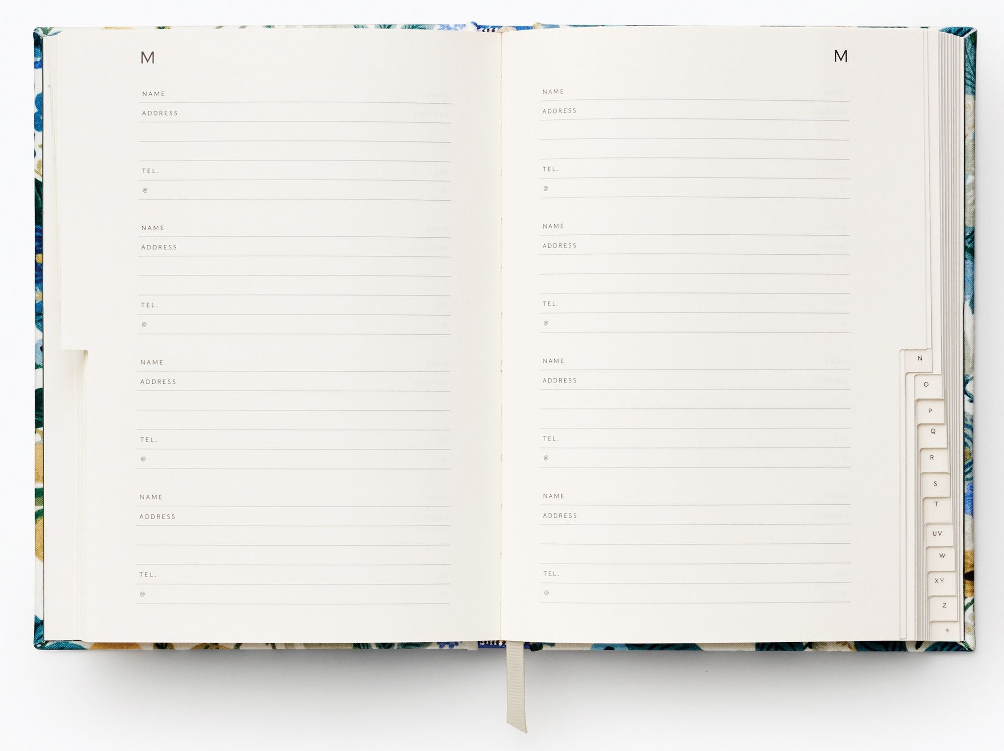 Blue Garden Party Address Journal - Image 4