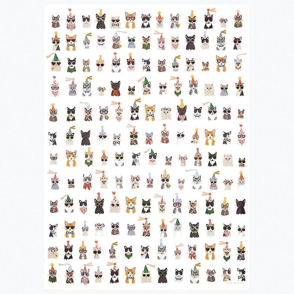 Party Cats Flat Wrap - Image 2