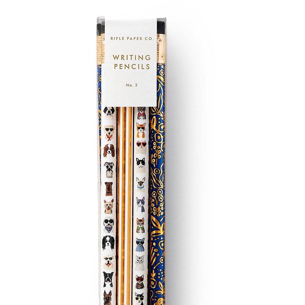 Rifle Paper Co. Cats & Dogs Pencil Set - Image 3