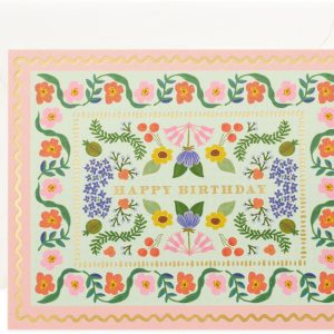 Sicily Garden Birthday Card
