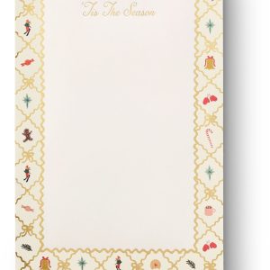Holiday Argyle Notepad