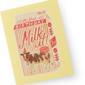Milk It Birthday Card