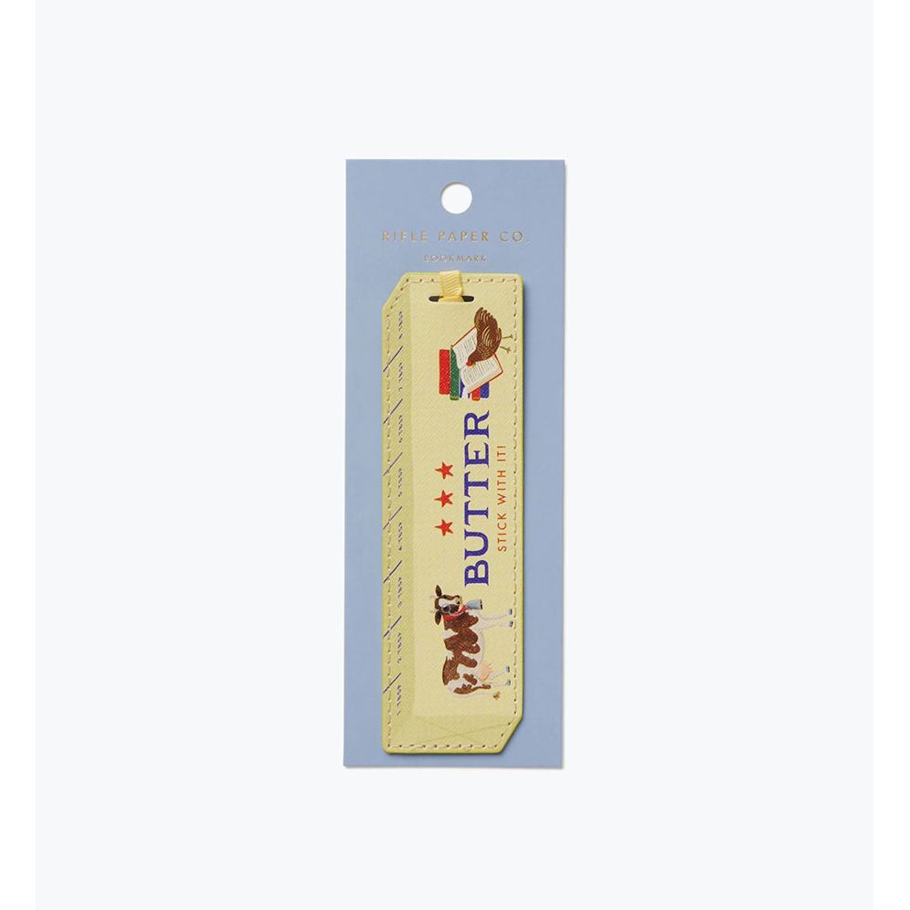 Butter Stick with It Bookmark
