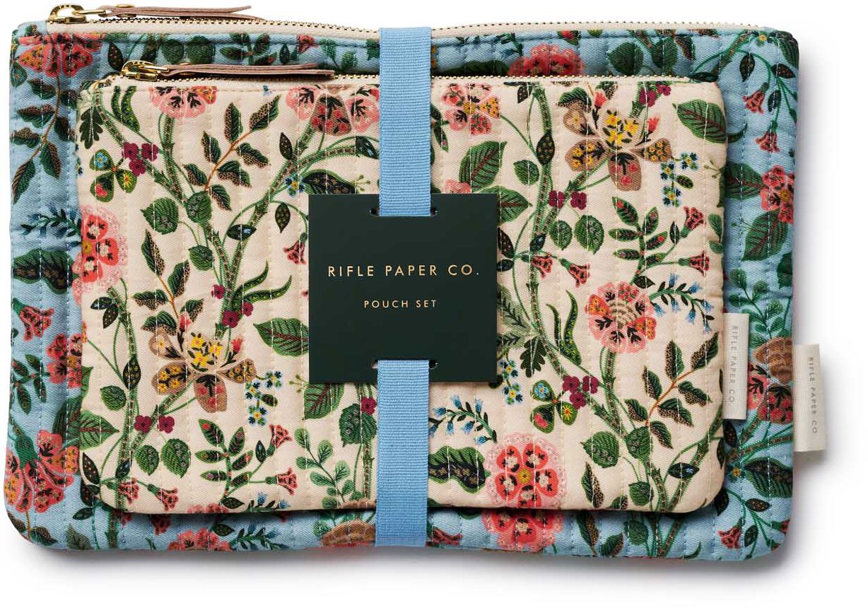 Gracie Quilted Pouch Set - Image 4