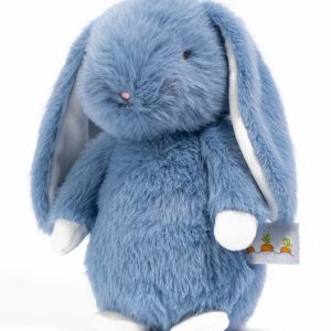 Cuddly Spring Bunny Blue Plush