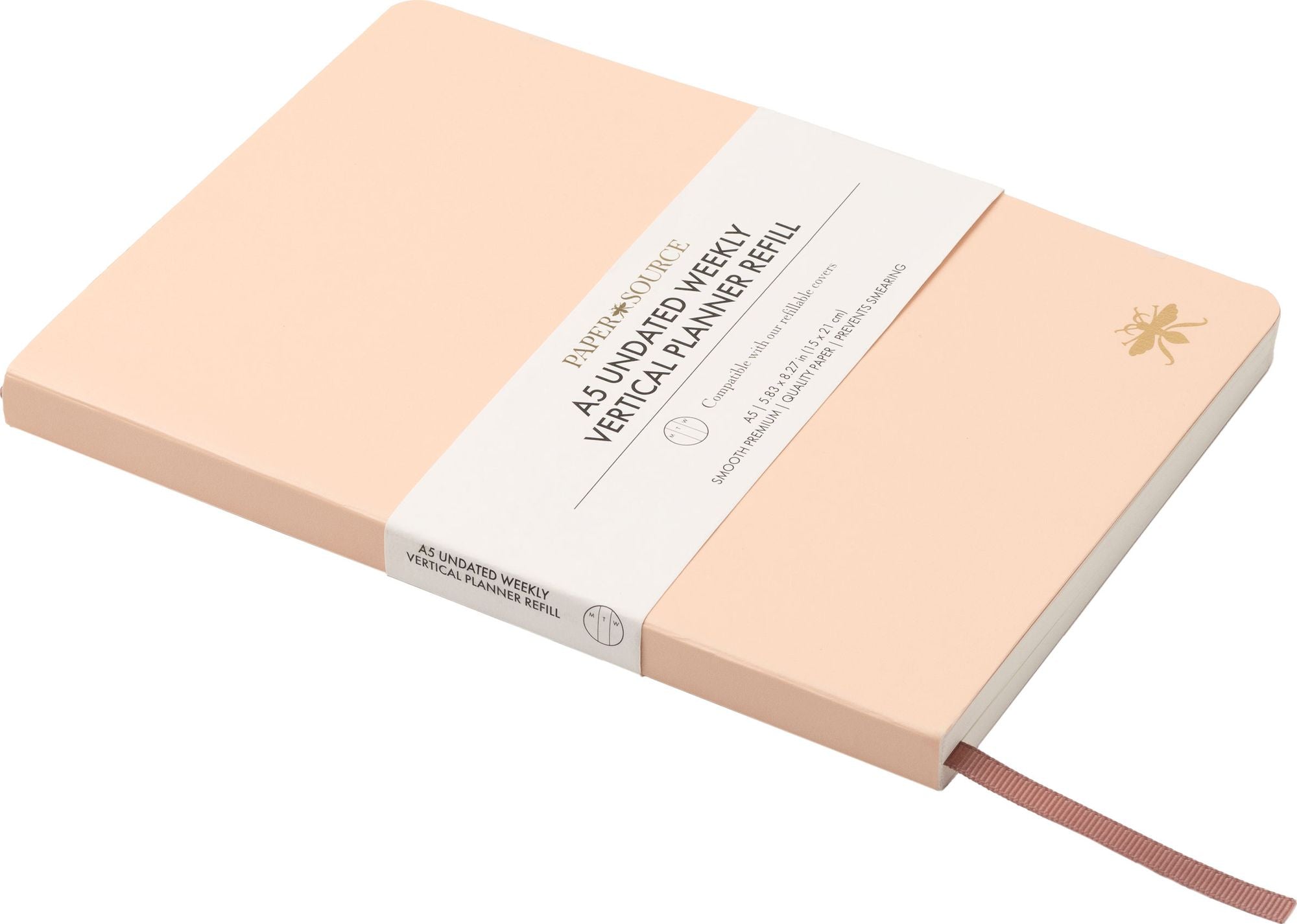Paper Source A5 Weekly Vertical Undated Planner Pages - Image 2
