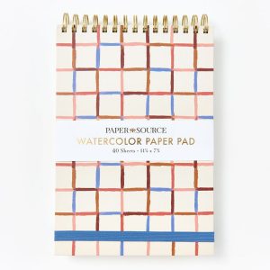 Neutral Grid Watercolor Pad