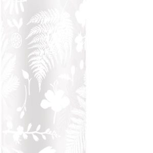 Found Botanicals Glass Water Bottle 20 Oz