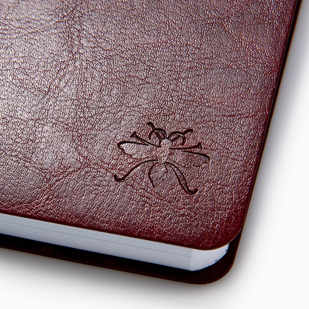 Oxblood Paper Wasp LG Dotted Journal - Image 4
