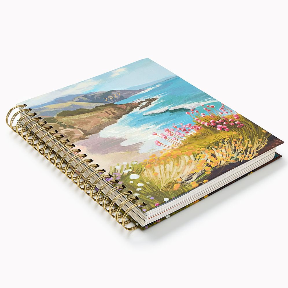 2026-2027 Paper Source Landscapes Weekly Desk Planner - Image 2