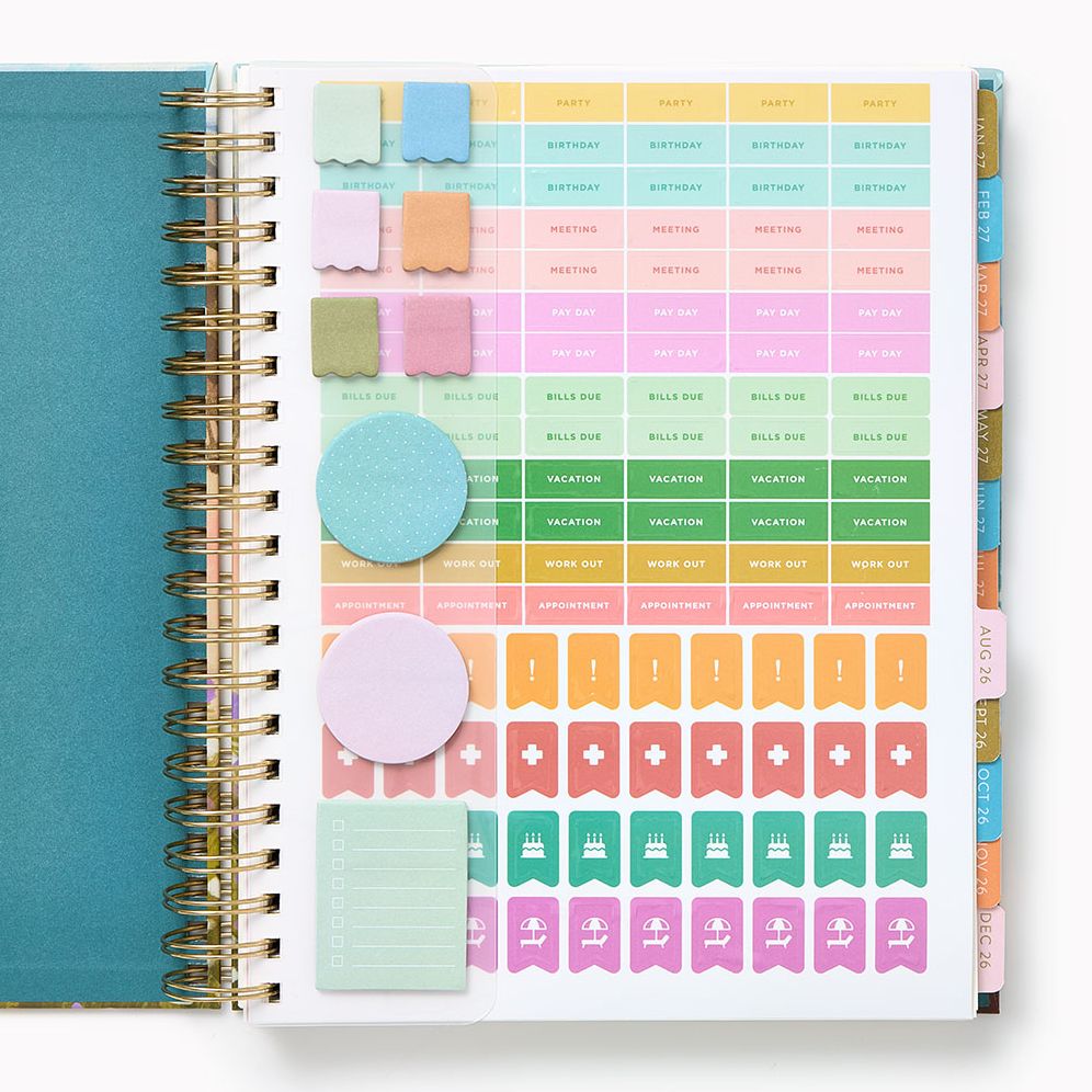 2026-2027 Paper Source Landscapes Weekly Desk Planner - Image 3
