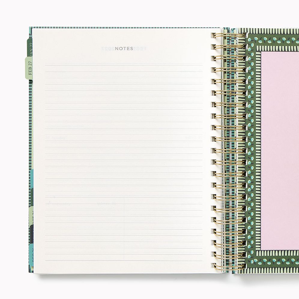 2026-2027 Paper Source Tapestries Weekly Desk Planner - Image 4