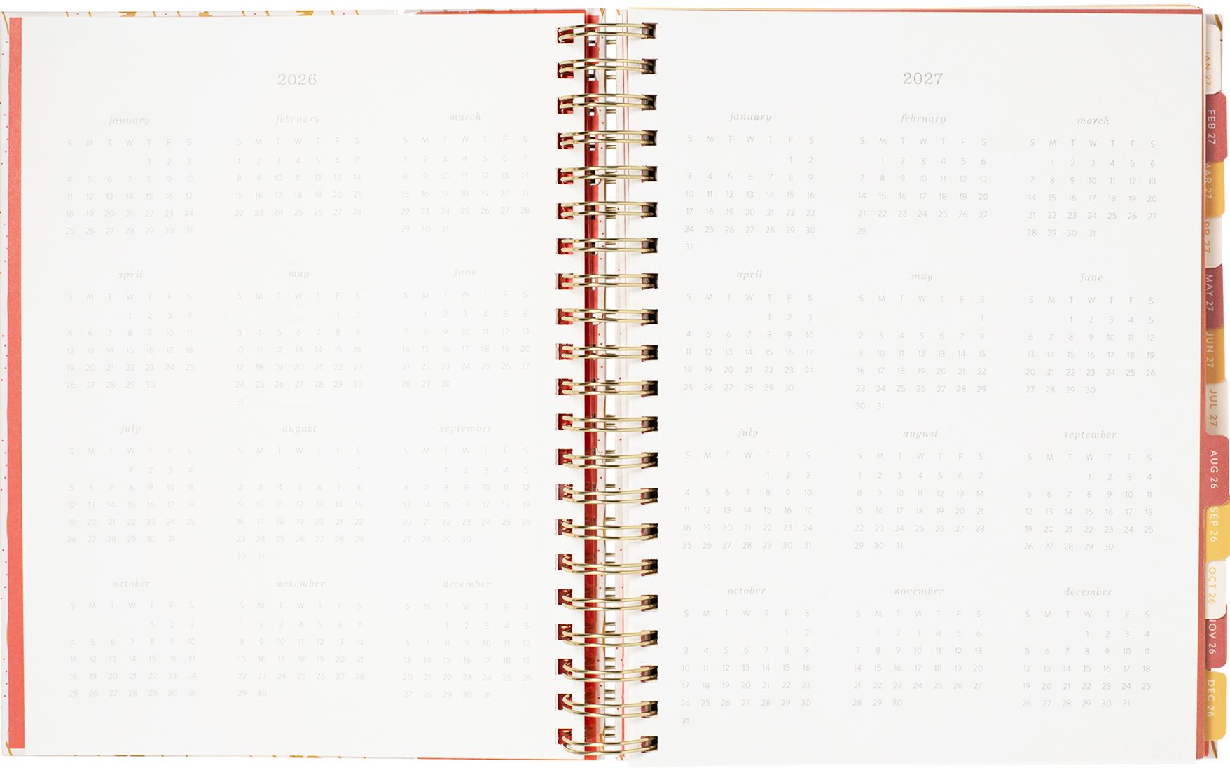 2026-2027 Pasta Plans Weekly Desk Planner - Image 4
