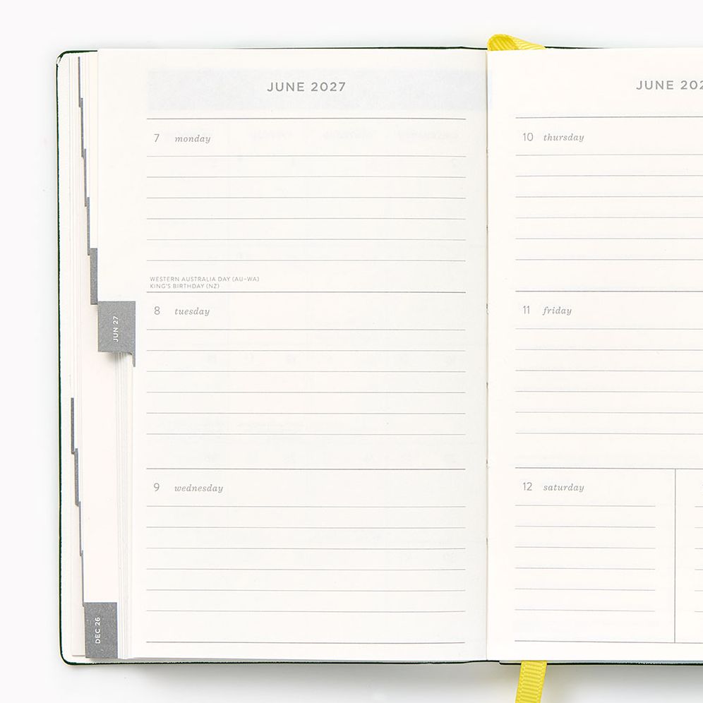 2026-2027 Paper Source Landscapes Weekly Pocket Planner - Image 4