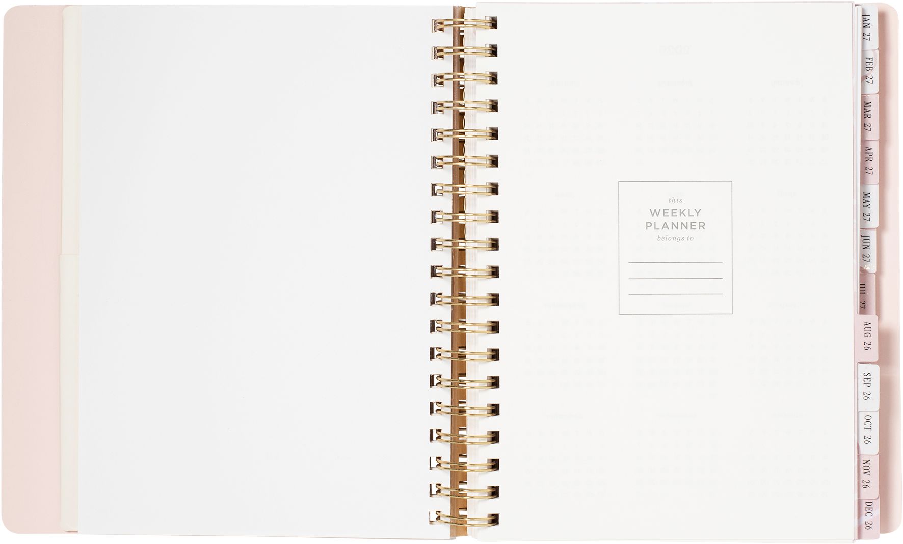 2026-2027 Ballet Bow Weekly Desk Planner - Image 4