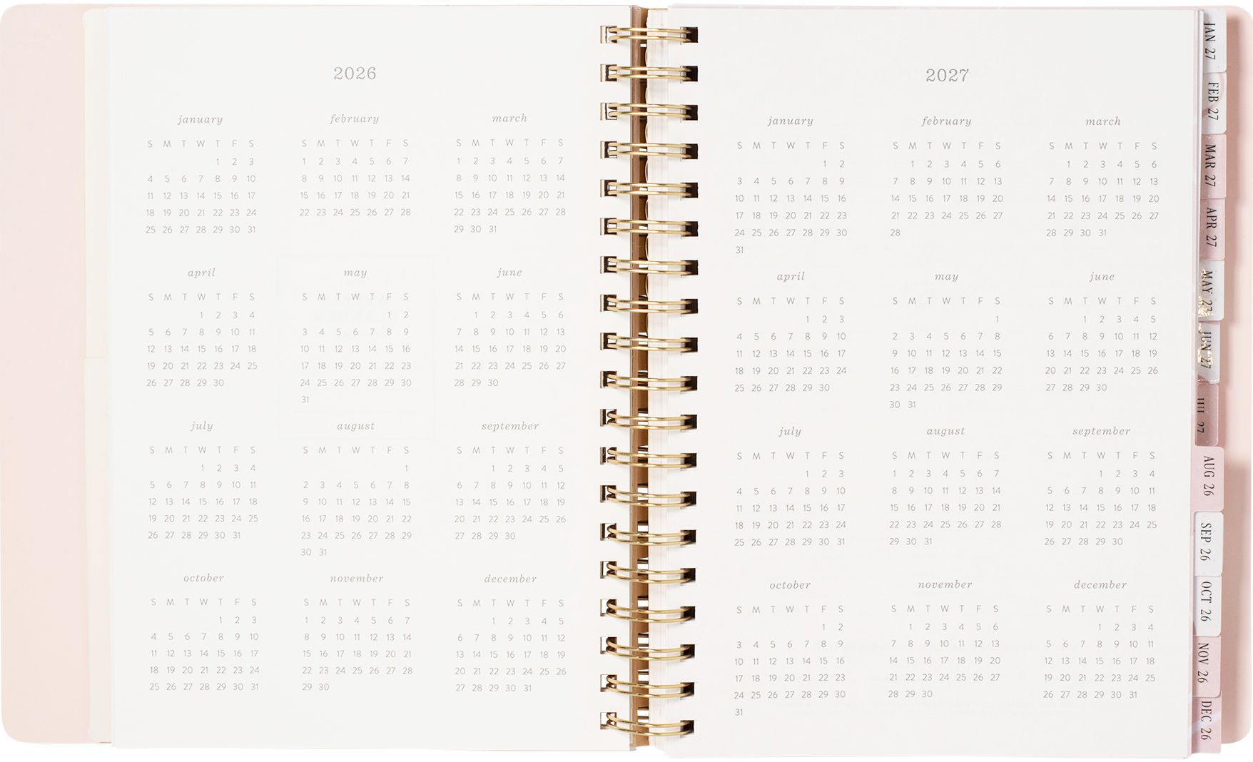 2026-2027 Ballet Bow Weekly Desk Planner - Image 6