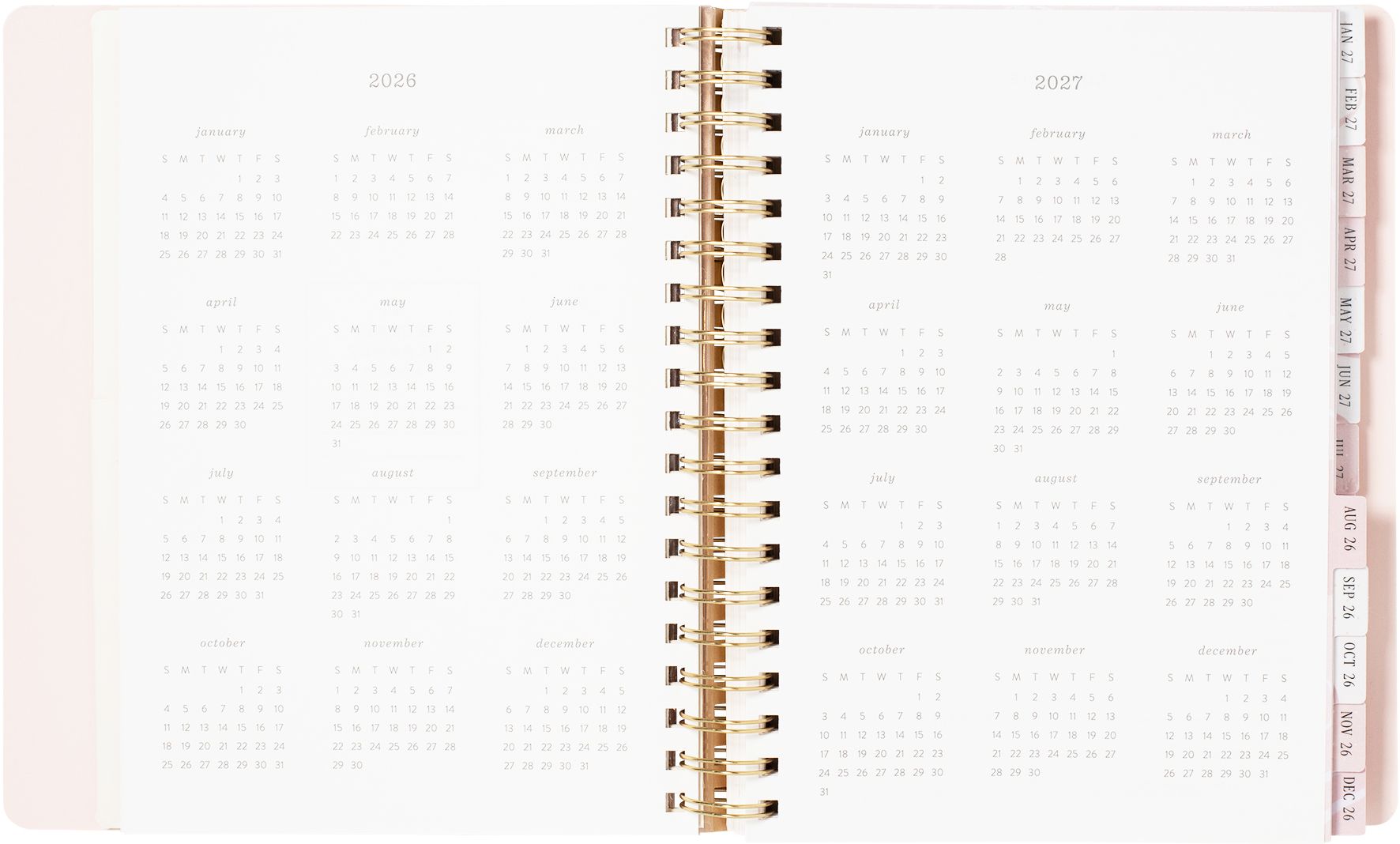 2026-2027 Ballet Bow Weekly Desk Planner - Image 9