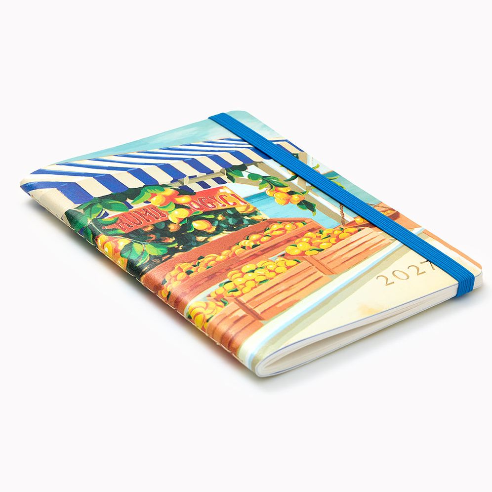 2026-2027 Paper Source Lemon Stand Monthly Pocket Planner - Image 4