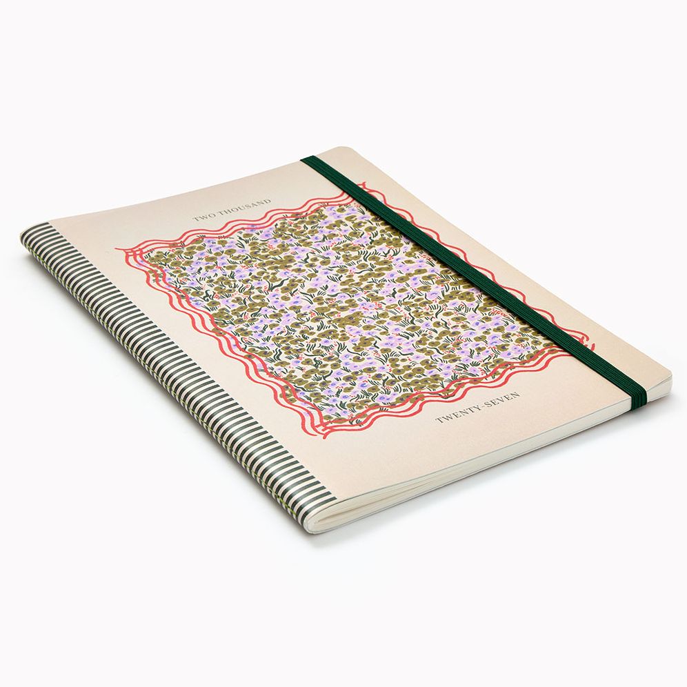2026-2027 Paper Source Tapestries Monthly Desk Planner - Image 2