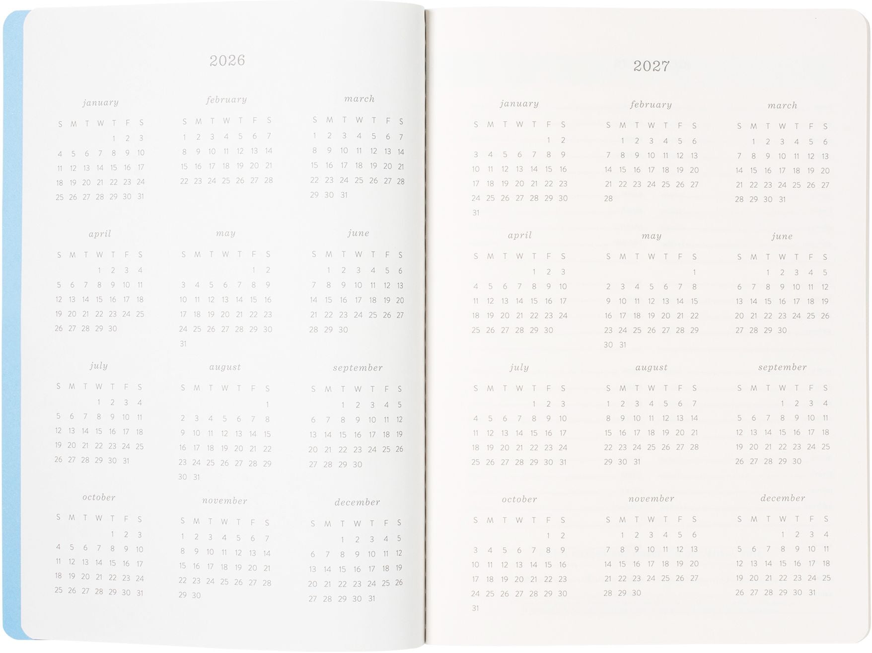 2026-2027 Painted Swans Monthly Desk Planner - Image 3