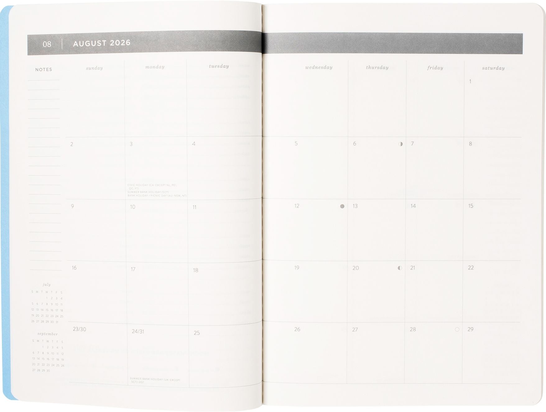 2026-2027 Painted Swans Monthly Desk Planner - Image 6
